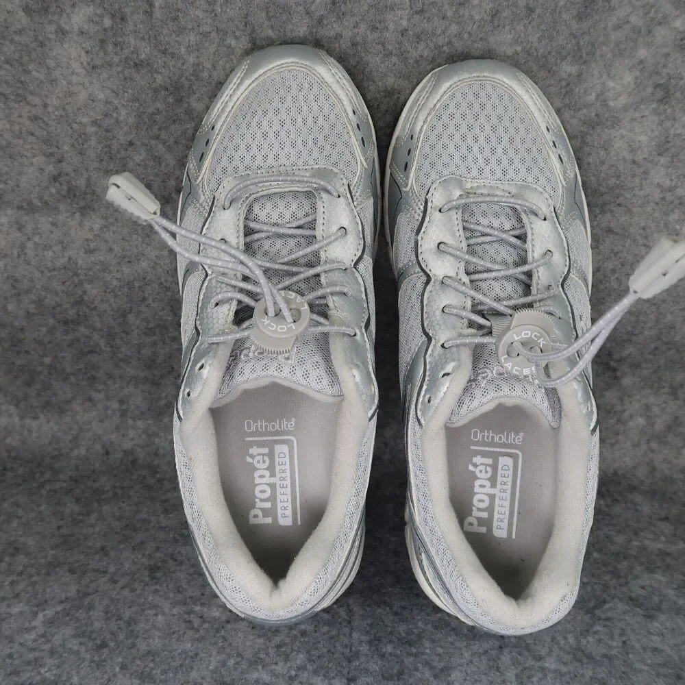 Propet Shoes Womens 9 Athletic Sneakers X550 Walking Active Comfort Gray Casual